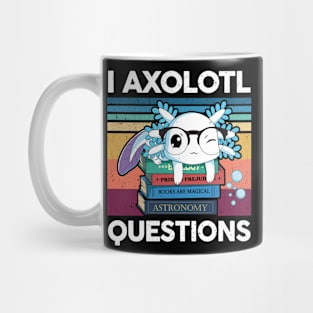 Cute Axolotl I Axolotl Questions Kids Mug